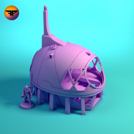 Casa del planeta de las flores