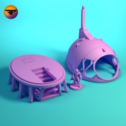 Casa del planeta de las flores